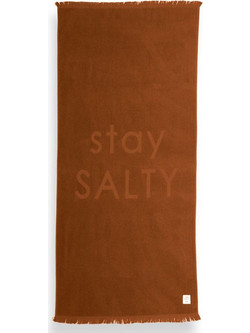Nef-Nef Stay Salty Πετσέτα Θαλάσσης Καφέ 90x170cm