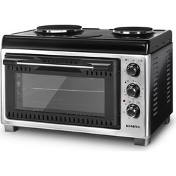 Kumtel LX-13676 Ηλεκτρικό Φουρνάκι 42lt με 2 Εστίες