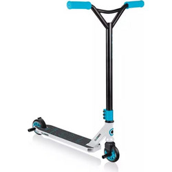 Globber Pro The Stunt GS 540 Παιδικό Πατίνι Δίτροχο Λευκό Γαλάζιο