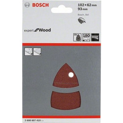 Bosch - Σετ Φύλλων Λείανσης 10 τεμαχίων K180 (2608607410)