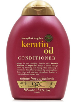 OGX Keratin Oil Conditioner Κερατίνης για Επανόρθωση για Ταλαιπωρημένα Μαλλιά 385ml