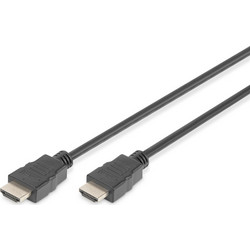 Digitus Καλώδιο HDMI 1.4 HDMI Male to HDMI Male 2m Black AK-330114-020-S