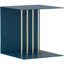 Ράφι Τοίχου Teaser 5007 30x30x30cm Petrol-Brass Umage