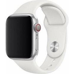 Devia Deluxe Sport Λουράκι Σιλικόνης White (Apple Watch 38 / 40 / 41mm)