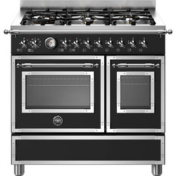Bertazzoni HER96L2ENET Κουζίνα Ηλεκτρική 91lt με Εστίες Αερίου 90cm
