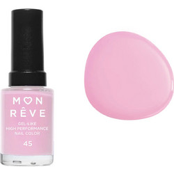 Mon Reve Gel Like 45 Gloss Βερνίκι Νυχιών Μακράς Διαρκείας