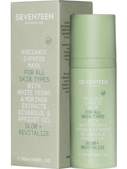 Seventeen Radiance Express Κρεμώδης Μάσκα Προσώπου για Λάμψη με Άργιλο 50ml