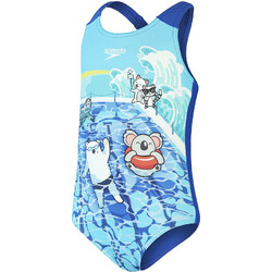 Speedo Digital Printed Αθλητικό Παιδικό Μαγιό Ολόσωμο για Κορίτσι Πολύχρωμο 807970-15161