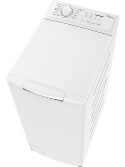 Midea MT15W80B Πλυντήριο Ρούχων Άνω Φόρτωσης 8kg 1300 Στροφών