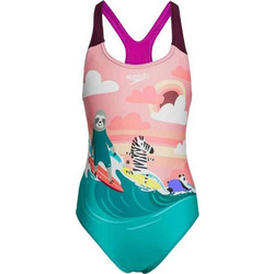 Speedo Αθλητικό Παιδικό Μαγιό Ολόσωμο για Κορίτσι Πολύχρωμο 07970-15159