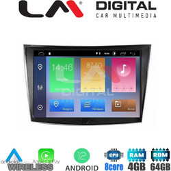LM Digital ZC8433 Ηχοσύστημα Αυτοκινήτου με Οθόνη Αφής USB Bluetooth & GPS