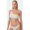 Minerva Gaia Bikini Top με Έναν Ώμο Εκρού 90-9195B