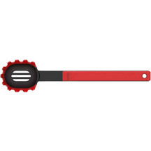 Κουτάλα Ζυμαρικών Cook It KU015 32cm Red-Black Woll Σιλικόνη