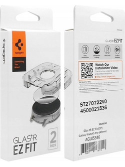 Spigen GLAS.tR EZ Fit x2 Tempered Glass Προστατευτικό Οθόνης για το Galaxy Watch 5 Pro 45mmΚωδικός: 38865893
