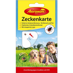 Aeroxon tick card