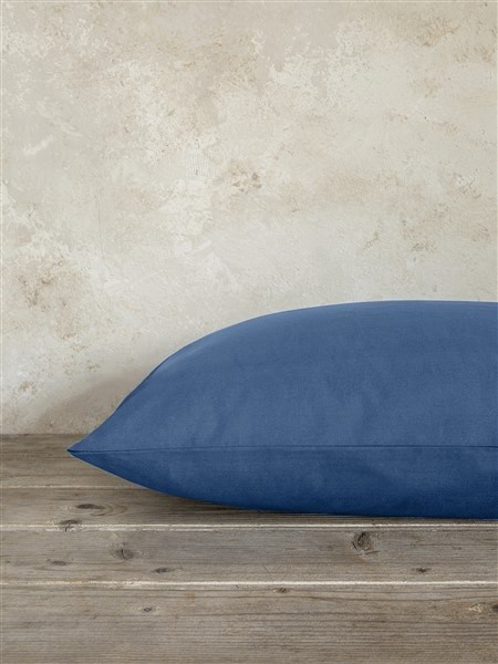 Nima Home - Μαξιλαροθήκες Unicolors - Dark Denim - (2 x 52x72)