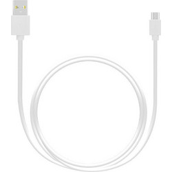 Data Cable Lamtech USB 2.0 to Micro USB 1m White