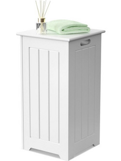 Ξύλινο Ντουλάπι Απλύτων 30 x 30 x 61 cm Costway BA7397