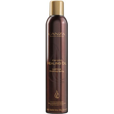 Lanza Keratin Healing Oil Lustrous Finishing Spray Λακ Μαλλιών για Λάμψη Δυνατό Κράτημα 350ml