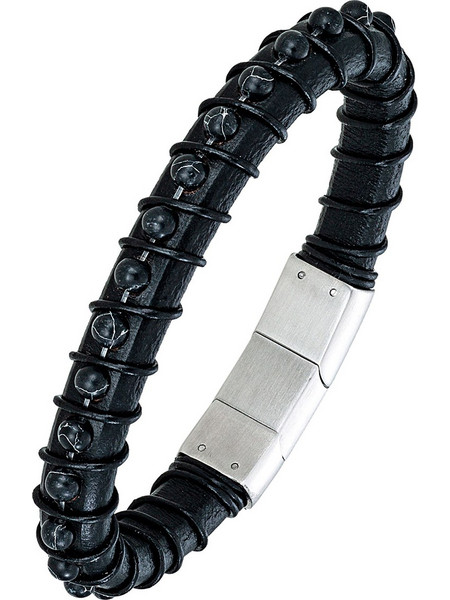 All Blacks Ανδρικό Βραχιόλι Χειροπέδα από Ατσάλι 682132