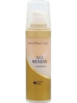 Max Factor Age Renew 40 Ivory Liquid Foundation SPF10 30ml