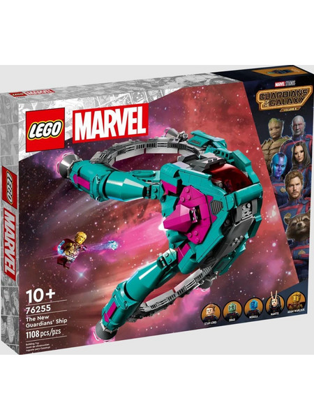 Lego Marvel Guardians of the Galaxy The New Guardians' Ship για 10+ Ετών 76255