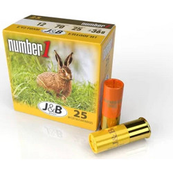 J&B Number 1 Φυσίγγια Συγκέντρωσης 12Cal 70mm 36gr 25τμχ