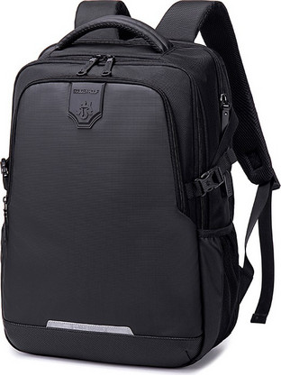 Golden Wolf GB00444 Αδιάβροχο Backpack Laptop 15.6" Black