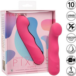 CalExotics Pixies Curvy Δονητής Ροζ