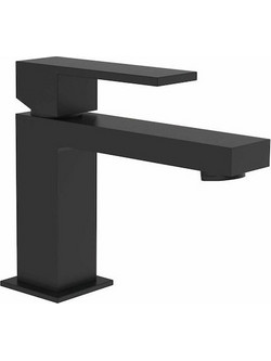 Sanitec Milan 00-99-00602 Αναμεικτική Μπαταρία Νιπτήρα Ματ Μαύρο