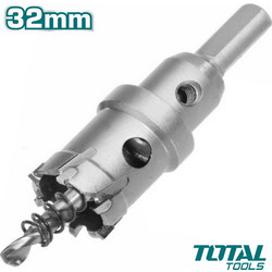 Total TAC48321 Ποτηροτρύπανο καρβιδίου Φ32mm για Inox και μέταλλο