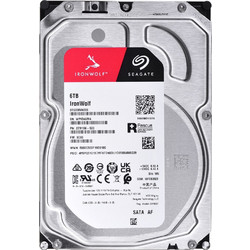 Seagate IronWolf 6TB HDD Σκληρός Δίσκος 3.5" Sata 3 5400rpm με 256MB Cache