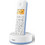 Philips D1601S/34 Ασύρματο Τηλέφωνο Λευκό Γαλάζιο