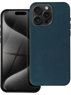 Θήκη κινητού Forcell Woven Mag Cover for iPhone 15 Sea Blue