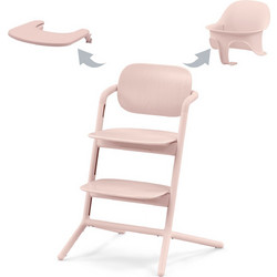 Cybex Lemo Chair 3 in 1 Καρεκλάκι Φαγητού με Ροδάκια Pearl Pink
