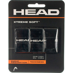 HEAD XTREMESOFT OVERGRIP TENNIS 285104-BK Μαύρο