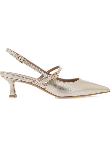 MADE 94 SLINGBACK S446J0073399 - ΠΛΑΤΙΝΑ ΔΕΡΜΑ FIAMMA 7-PLATINO LAMINATO