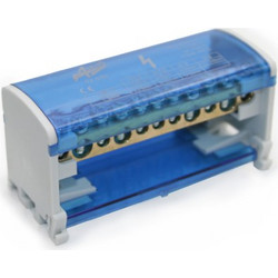 ΔΙΑΚΛΑΔΩΤΗΡΕΣ ΡΑΓΑΣ 125Α 500V 2μπάρεςx11πόλοι 5modul 32-594