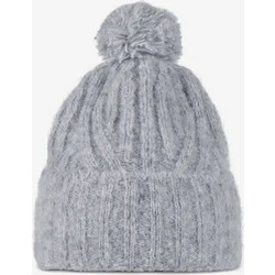 Buff Knitted Beanie Nerla Grey One Size