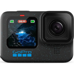 GoPro Hero12 Action Camera 5.3K Υποβρύχια με WiFi και Οθόνη 2.27" Μαύρη