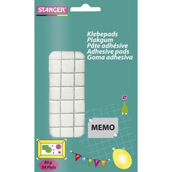 STANGER STICKY TACK ΑΥΤΟΚΟΛΛΗΤΑ ΠΛΑΣΤΕΛΙΝΗΣ 54 ΤΕΜ. 50gr