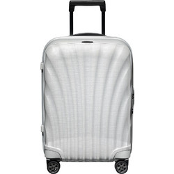 Samsonite C-Lite Βαλίτσα Καμπίνας 55x40x20cm με 4 Ρόδες Λευκή