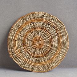 RAVENNA Σουπλά Theros Round Natural 35 x 35 x 1