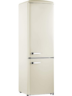Robin RB-310 Retro Ψυγειοκαταψύκτης 300lt Υ192xΠ60xΒ63cm Μπεζ