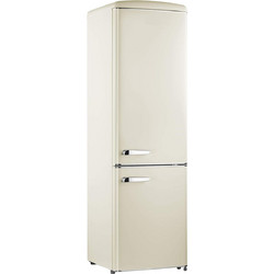 Robin RB-310 Retro Ψυγειοκαταψύκτης 300lt Υ192xΠ60xΒ63cm Μπεζ