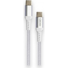 Grixx USB-C to USB-C 1m White