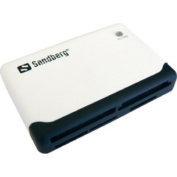 Sandberg Multi Card Reader USB-A 2.0 για SD / microSD / Compact Flash / Memory Stick