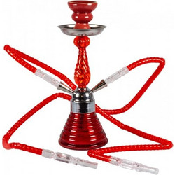 Ναργιλές διπλός DOHA 99445063 RED 30cm