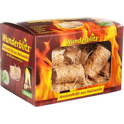 Wunderblitz Προσάναμμα Φυσικό Wood Wool 32 Τεμάχια