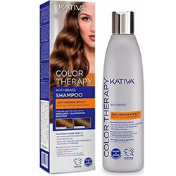 Kativa Color Therapy Anti-Brass Σαμπουάν για Προστασία Χρώματος για Βαμμένα Μαλλιά 250ml
